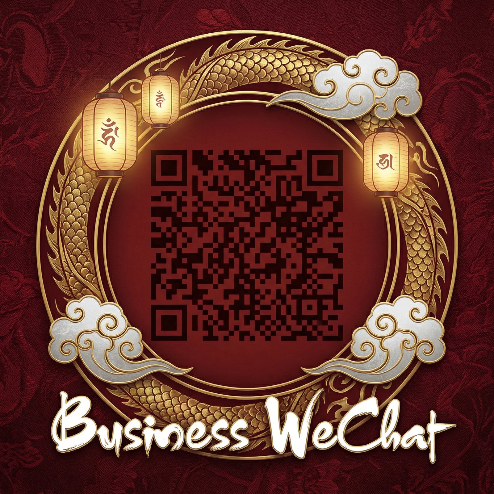 蘑菇视频商务二维码